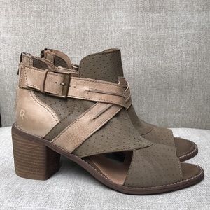 Roan Open Toe Booties